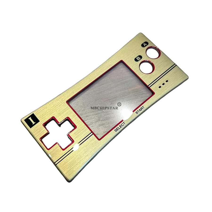 Nintendo GameBoy Micro Limited Edition Frontabdeckung in Gold als Zubehör für dein Retro-System - Bild 3