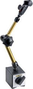 HOLDTEC Magnet-Messstativ 320N mit Feineinstellung am Arm 201mm aus Aluminium in Gold - Bild 1