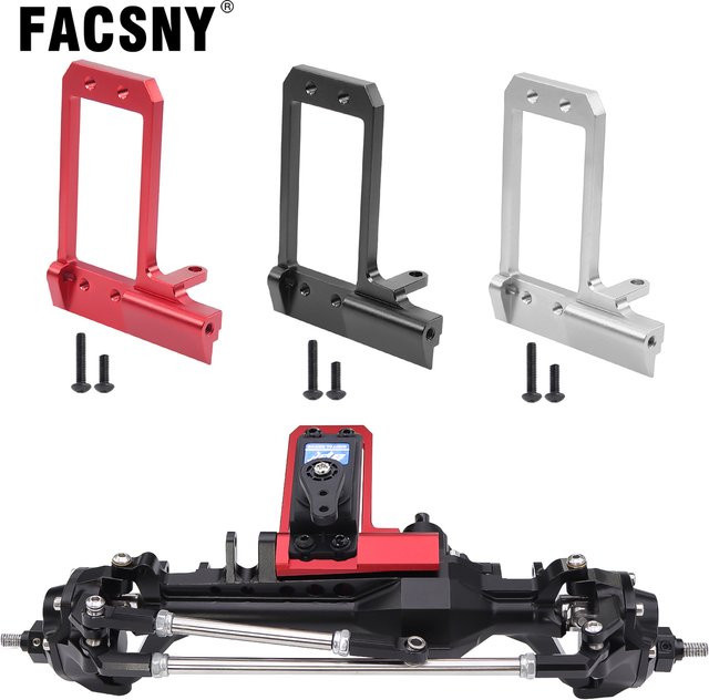FACSNY Aluminium LCG Frontportalachsen-BAT-Servohalterung 4-Link-Adapter 1/10 - Bild 1