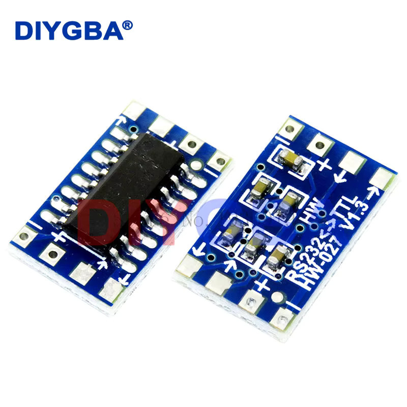 10er Set RS232 zu TTL Konverter Adapter Module MAX3232 in Blau mit 115200bps - Bild 2