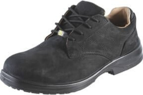 Elten Sicherheitshalbschuh Manager XXB Low ESD S3 aus Leder in Schwarz und Grau, Größe 44 - Bild 3