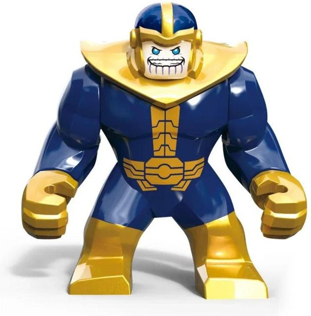 Superheld Mini Bausteine Set Hulk Spider Man Iron Man Action Puppe 3-6J - Bild 1