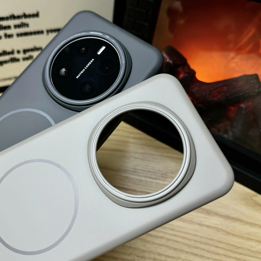 Honor MagSafe Schutzhülle für Honor Magic 8 Pro in Weiß mit Metalltasten und Objektivschutz - Bild 2