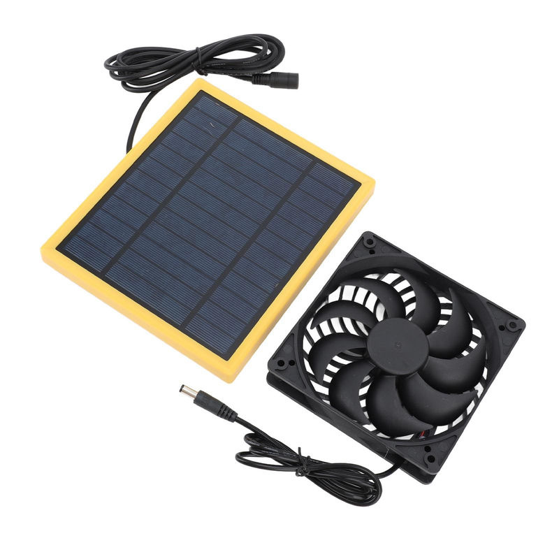 Solarpanel-Ventilator-Set 20 W wasserdicht für Hühnerställe, Gewächshäuser und Tierhäuser im Außenbereich - Bild 6