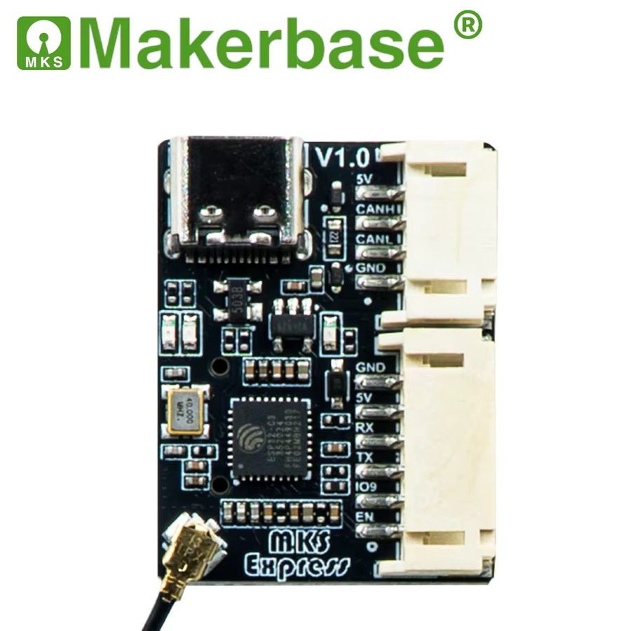 Makerbase VESC EXPRESS ESP32-Modul mit Wi-Fi, Bluetooth, GPS-Positionierung und SD-Kartenprotokollierung in Schwarz - Bild 2