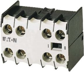 Eaton Hilfsschalterbaustein 1fS1sÖ1Ö1S mit Zentralabschluss 22DDILE in Weiß - Bild 1