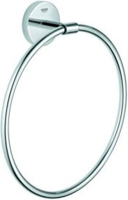 Grohe Handtuchring BauCosmopolitan mit verdeckter Befestigung in Chrom - Bild 1