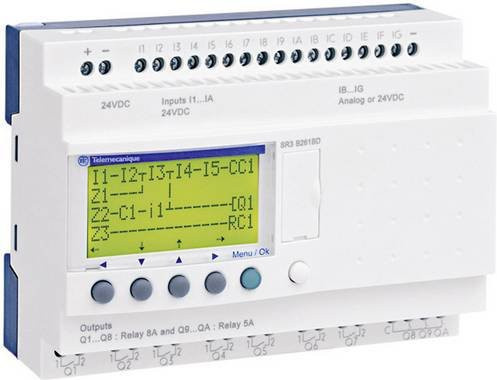 Schneider Electric SR3 B261BD SR3B261BD SPS-Steuerungsmodul 24 V/DC in Weiß - Bild 1