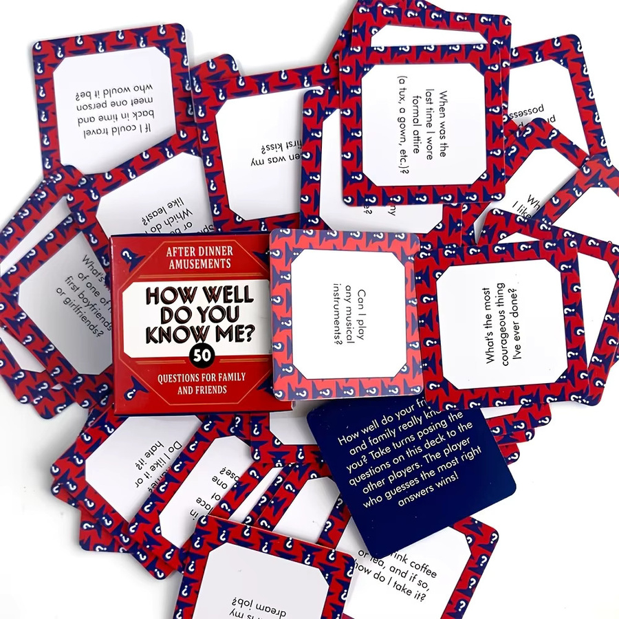 DUTRIEUX Winzige Box. - Wie man mich gut wissen?, Spielbrettspielkarte, Familienspiel - Bild 2