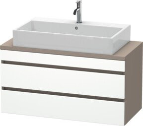 Duravit Waschtischunterschrank DuraStyle in Weiß mit 2 Schubladen, B/T: 100 x 47,8 cm - Bild 1