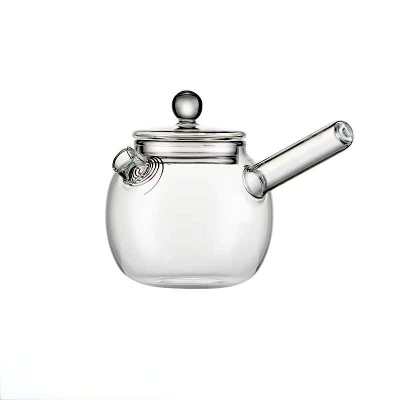 BenRussell Glas Teekanne im japanischen Stil mit Filter, transparent, 120 ml - Bild 5