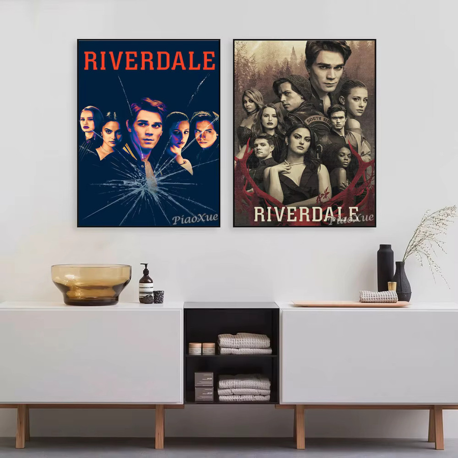 YUTTEE Diamantmalerei Riverdale TV Serie Wandkunst Motiv als Kreuzstich Kit in Mehrfarbig - Bild 2