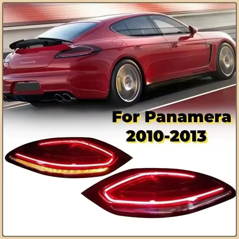 Carinamoba LED-Rückleuchten-Set für Porsche Panamera 970 mit sequenziellem Blinker in Rot - Bild 2
