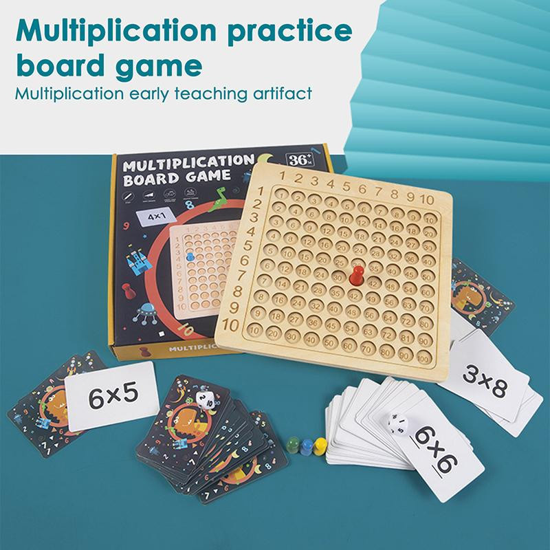 Montessori Arithmetik Mathematik Brettspiel, Holz, ab 3 Jahre - Bild 2