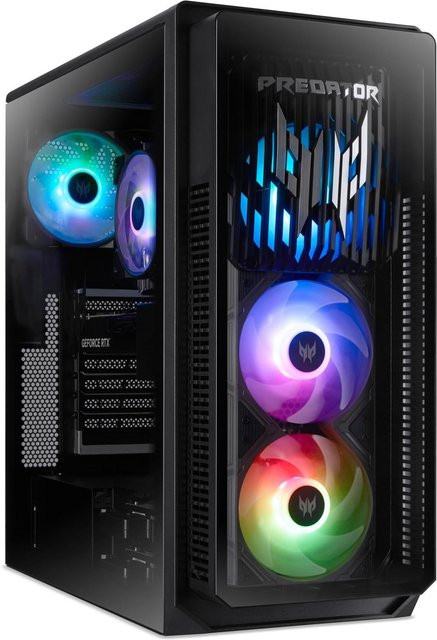 Acer Predator Orion 5000 (PO5-660 Gaming-Desktop), Schwarz, Intel Core Ultra 7 265F, 32 GB RAM, 2 TB M.2 SSD, RTX 5070 - Bild 1
