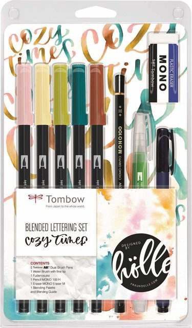 Tombow Blended Lettering Set Cozy Times Mehrfarbig - Bild 1