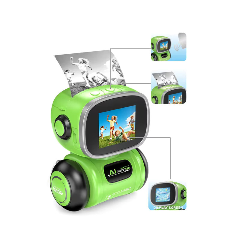 Yitoy KI-Intelligenter Malroboter, mit Sprachsteuerung und Farbbildschirm, Roboter-Spielzeug - Bild 2