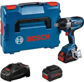 Bosch Professional BITURBO GDS 18V-1050 H Akku-Drehschlagschrauber 18V in Blau/Schwarz - Bild 2