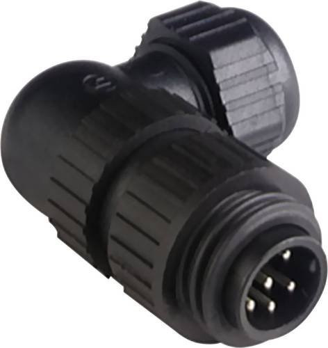 Hirschmann 934 130-100-1 Rundstecker Stecker gewinkelt Schwarz 6 + PE - Bild 1