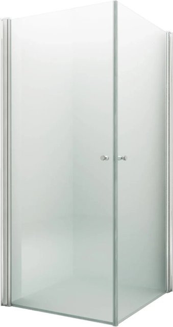 Glasdeals Duschkabine SPA Eckdusche mit Scharnier, quadratisch, transparent/silber, B/T/H: 80 x 80 x 190 cm - Bild 1