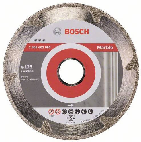Bosch Diamanttrennscheibe Best for Marble Durchmesser: 125 mm - Bild 1