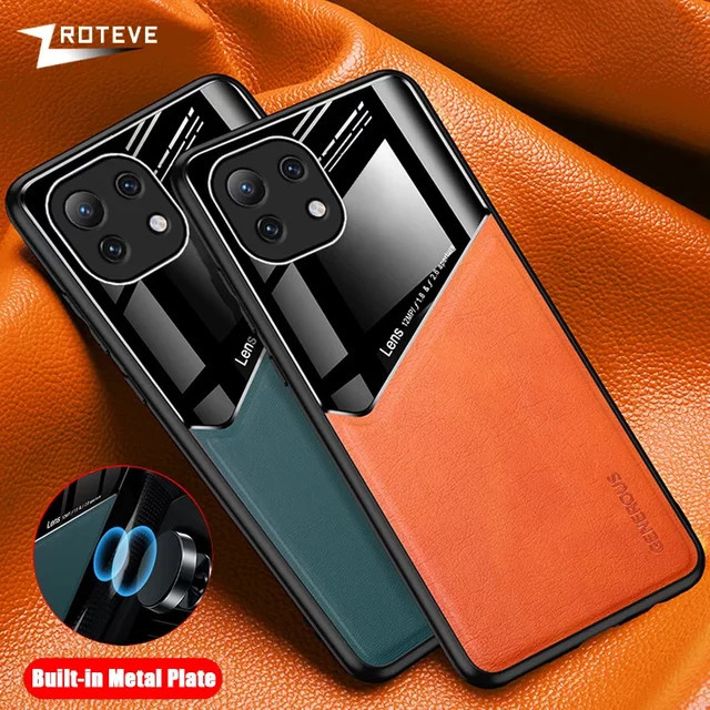 ZROTEVE PU Leder Schutzhülle mit Magnetfunktion für Xiaomi Mi 11 Lite, Mi 11T und Mi 11T Pro 5G in Blau - Bild 1