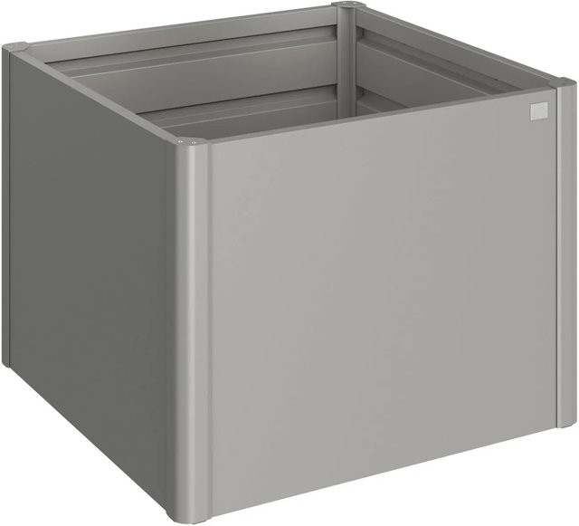 Biohort Hochbeet aus Metall in Quarzgrau-Metallic, B/T/H: 102 x 77 x 102 cm - Bild 1