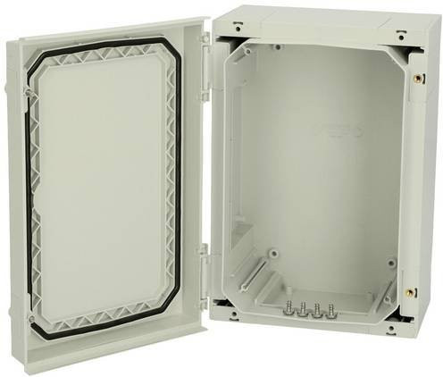 Fibox NEO ABS Wand-Gehäuse 322215G Lichtgrau RAL 7035, B: 22,0 cm, H: 32,0 cm, T: 15,0 cm - Bild 1