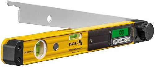 Stabila TECH 700 DA Digitaler Winkelmesser Gelb Schwarz - Bild 1