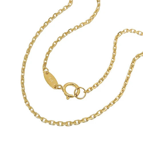 SIGO Ankerkette Gold 375, 45 cm, Unisex - Bild 1