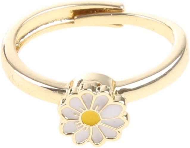 Suansuande Fidget Spinner Ringe, Roségold, Gänseblümchen, Damen - Bild 1
