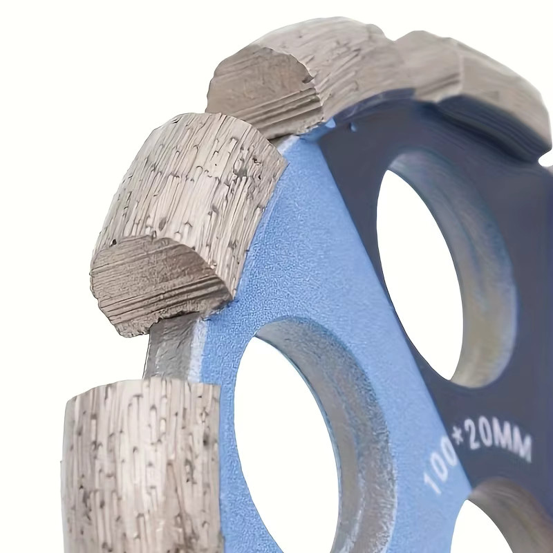 TORGWIN Diamant-Sägeblatt mit U-förmiger Turbofelge und verstärkter Mitte für Winkelschleifer, Durchmesser: 100 mm, ideal zum Schneiden von Porzellanfliesen, Keramik, Marmor und Granit - Bild 5