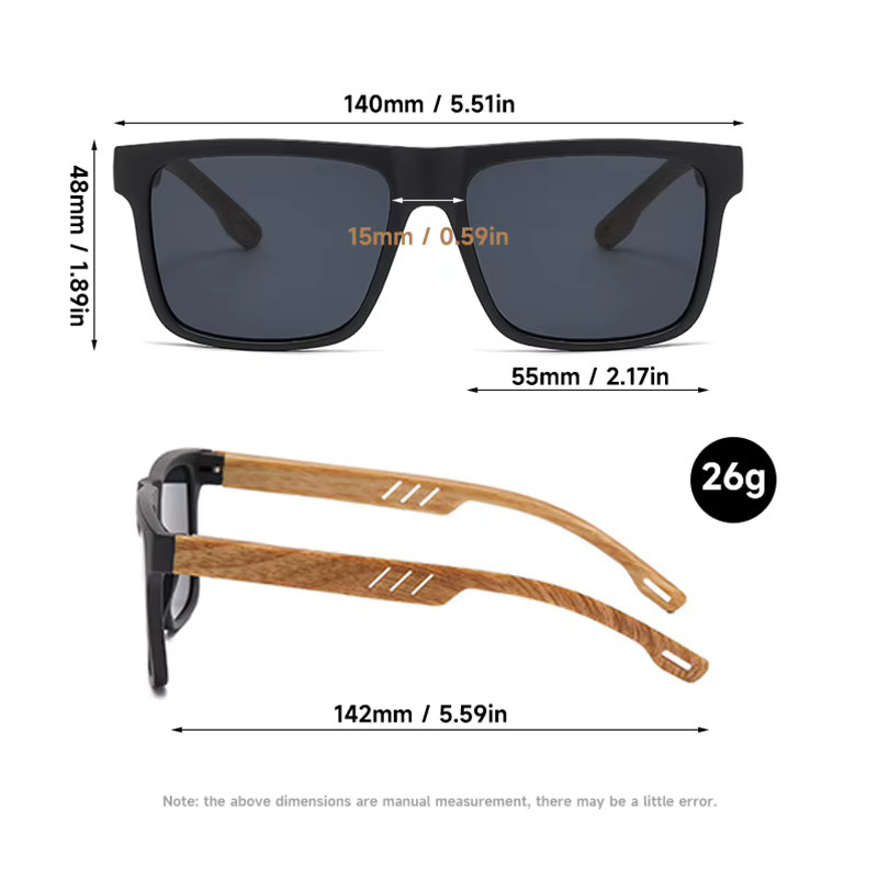 Blanche Michelle Sonnenbrille, square, Unisex, Vollrand, Kunststoff, schwarz - Bild 2