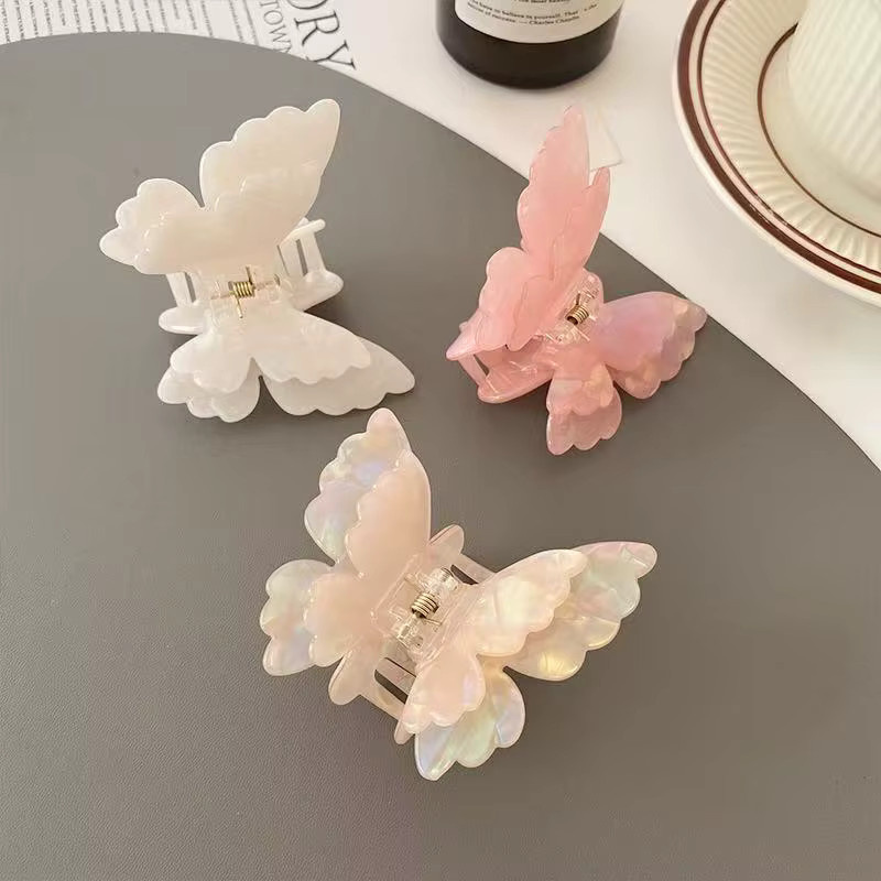 Schmetterlingshaar, bunt, transparent - Bild 2