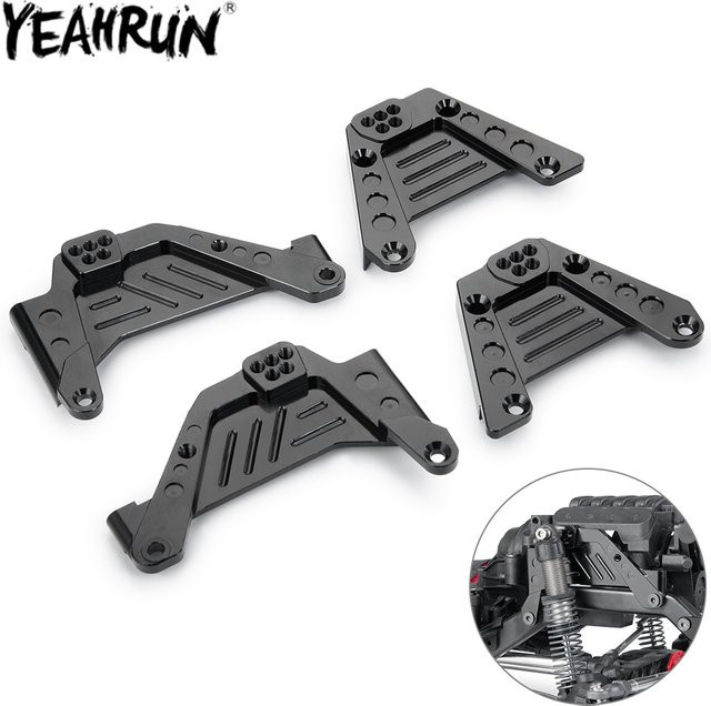 YEAHRUN Metall Stoßdämpfer Türme Halterung, 4-teiliges Set, Zubehör - Bild 1