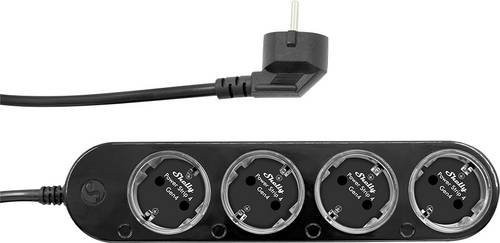 Shelly Power Strip 4 Gen4 Smart Steckdosenleiste mit Wi-Fi und Bluetooth in Schwarz - Bild 2