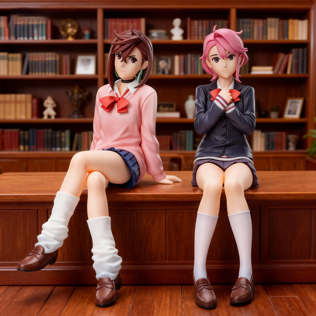Bandai Anime-Charakterfiguren Ayase Momo und Shiratori Aira aus Dandadan in Multicolor - Bild 1