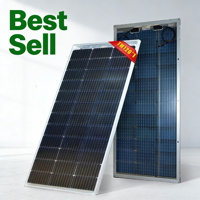 JINGYANGPV Bifacial Solarpanel Transparent Monokristalline Solarzelle 12V/24V für Heim, Dach, Wohnmobil und Boot mit 120W oder 240W Leistung - Bild 1