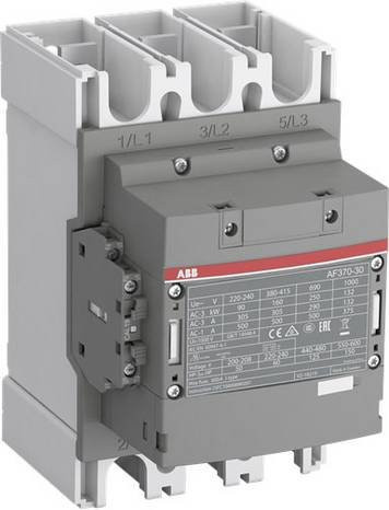 ABB Schütz AF370-30-22-12 in Grau, B/T/H: 14,0 x 18,0 x 22,5 cm - Bild 1