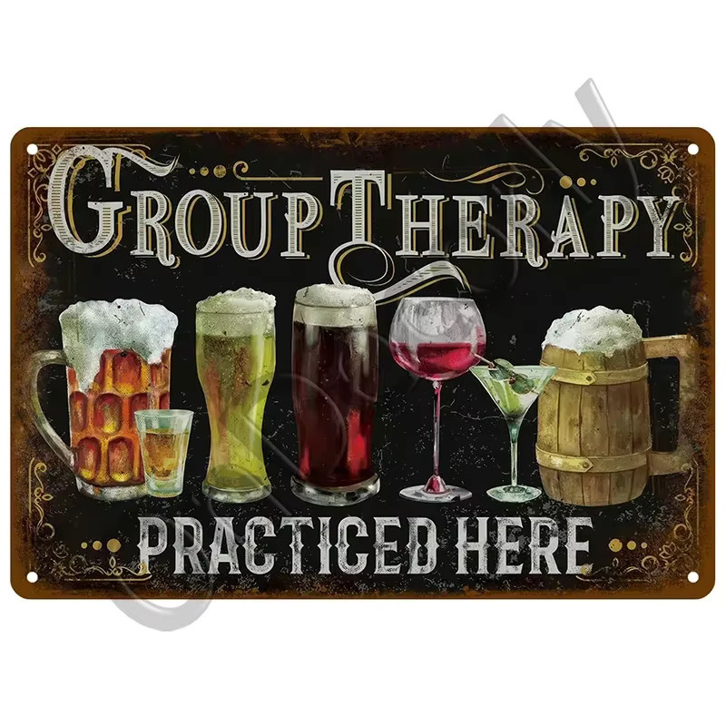 Vintage Metall Blechschild CIFBUY für Whiskey Bar und Pub als Wanddekoration im Retro-Stil - Bild 3