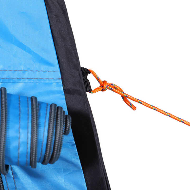 Outsunny Pop-up Wurfzelt für 1 Person aus Polyester Oxford in Blau, B/T/H: 120 x 120 x 190 cm - Bild 6