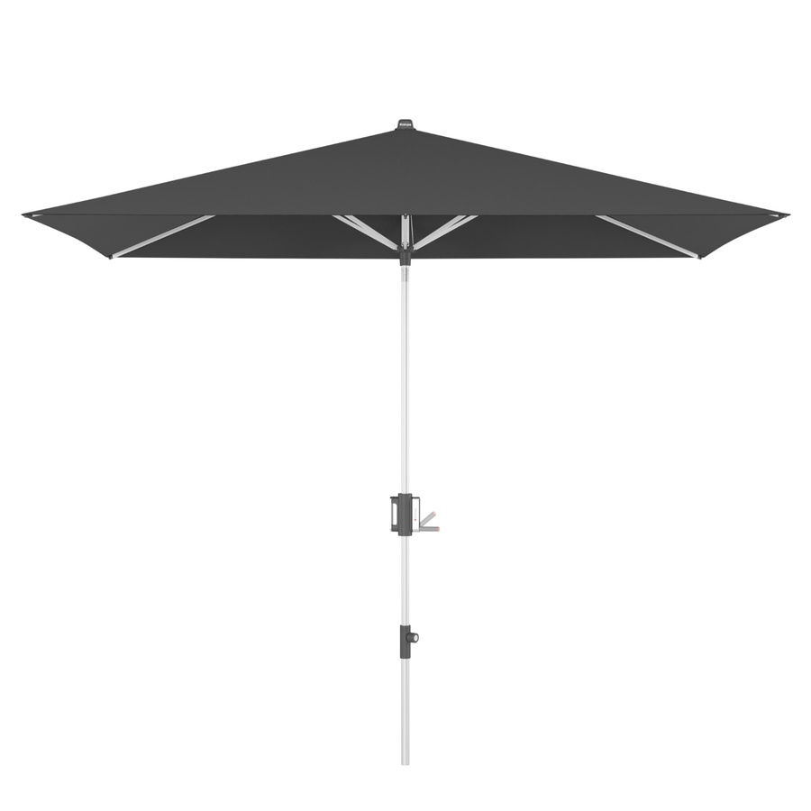 Knirps Sonnenschirm Apoll Mittelmastschirm in Dunkelgrau, B: 300 cm, T: 200 cm - Bild 2