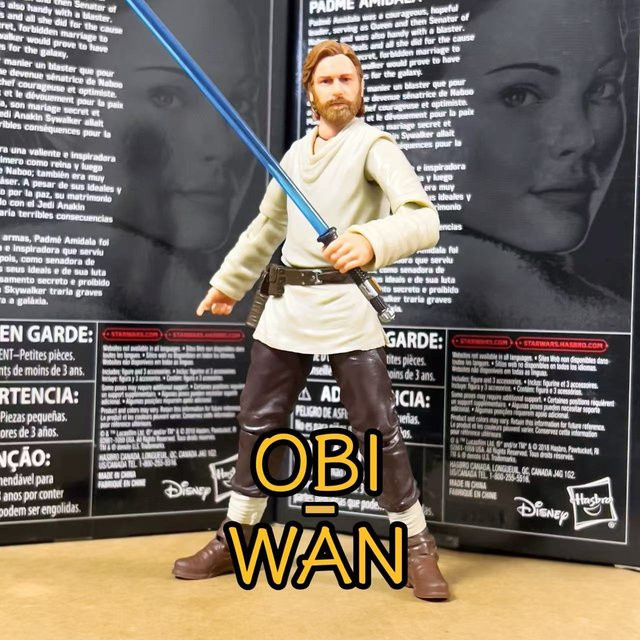 Hasbro Star Wars The Black Series Jedi Obi Wan Kenobi, Actionfigur, ab 3 Jahren - Bild 1