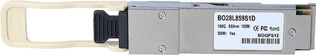 BlueOptics QSFP28-100G-SR4-NA-BO Netzwerk-Transceiver-Modul Faseroptik 100000 Mbit/s in Silber - Bild 1