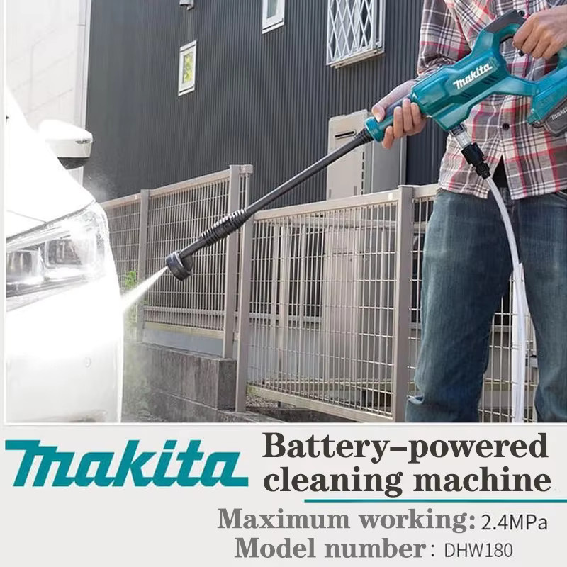 Makita Akku-Reiniger DHW180 18V Lithium-Ionen Akku-Elektrowerkzeug - Bild 4
