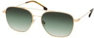 Mister Spex ebby 2640 H22 Sonnenbrille Aviator, Metall, Unisex, gold, green - Bild 1