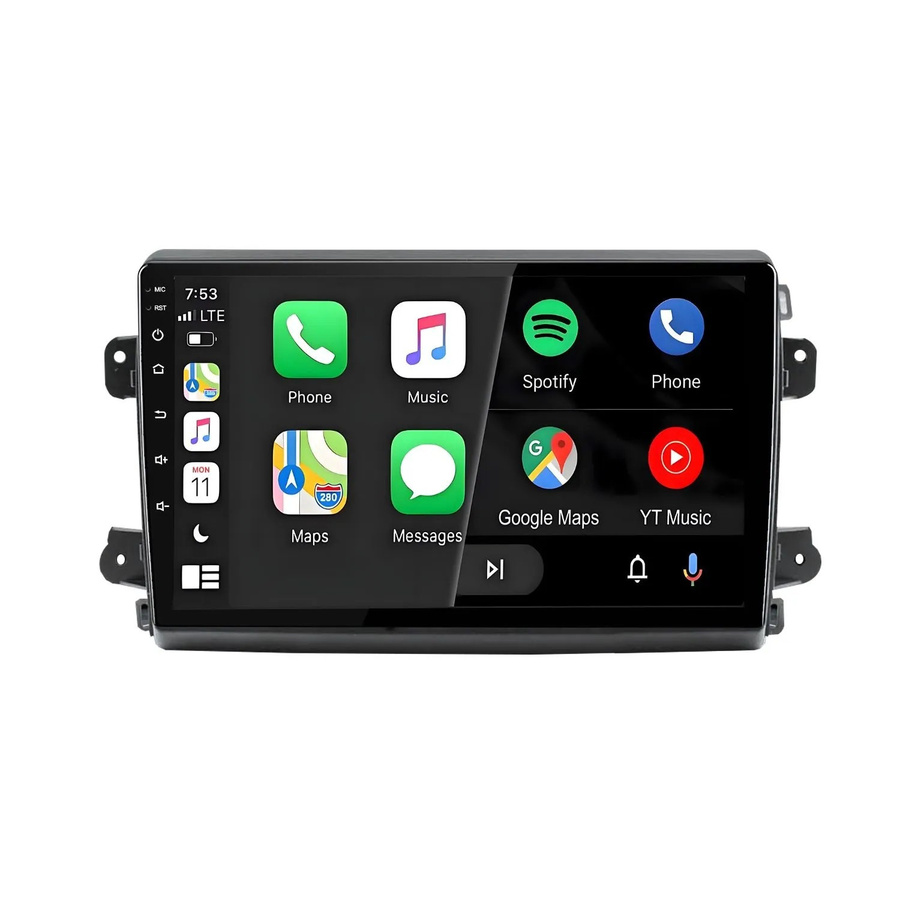 Junsun Autoradio mit Bluetooth und GPS für Fiat Ducato, Peugeot Boxer und Opel Movano (2021-2024), Schwarz, 9,0 Zoll - Bild 2