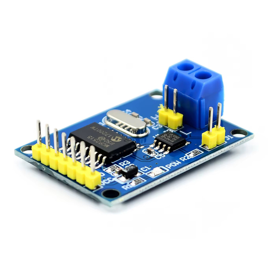 MCP2515 CAN Bus Modul mit TJA1050 Empfänger und SPI Schnittstelle für 51 MCU ARM Controller in Blau - Bild 2