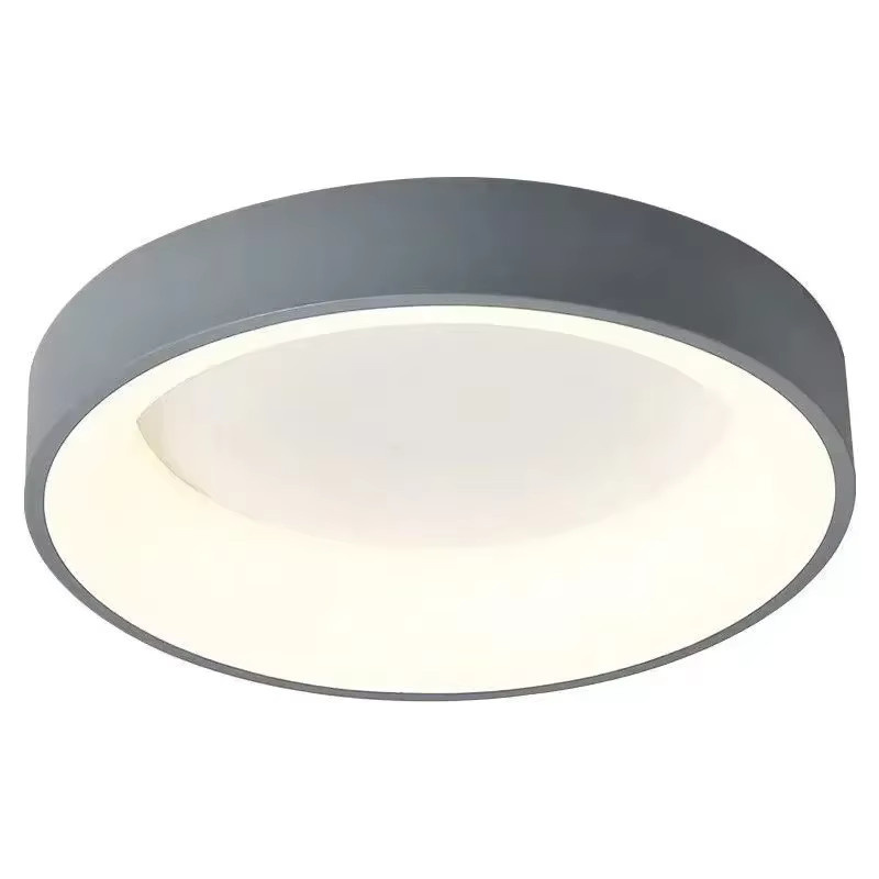 DARHYN Moderne LED Deckenleuchte Rund in Weiß für Wohnzimmer, Schlafzimmer und Arbeitszimmer - Bild 4