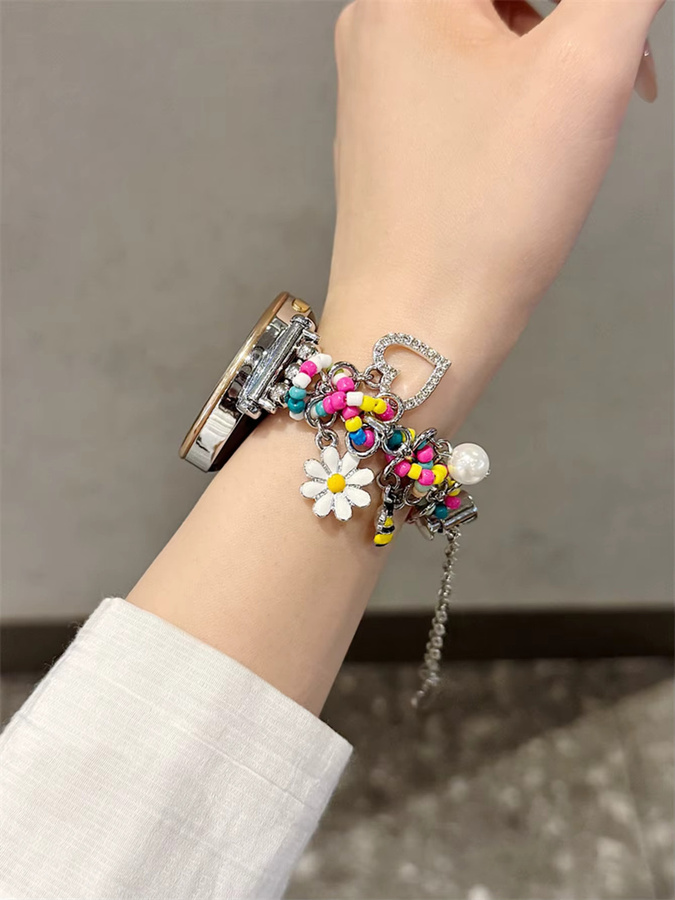 iwujiao Uhrenarmband Edelstahl, Silber, Unisex - Bild 2